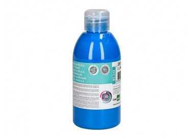 Pintura acrilica liderpapel bote de 250 ml cian