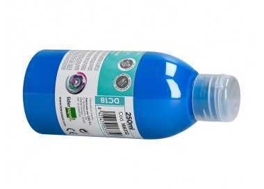 Pintura acrilica liderpapel bote de 250 ml cian