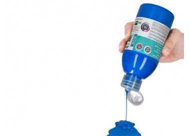 Pintura acrilica liderpapel bote de 250 ml cian