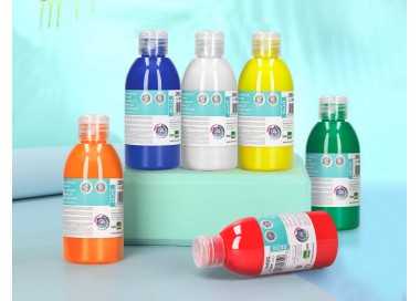 Pintura acrilica liderpapel bote de 250 ml blanco