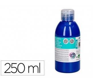 Pintura acrilica liderpapel bote de 250 ml azul ultramar