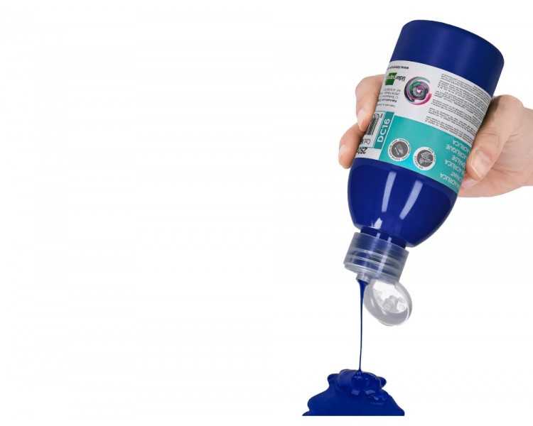 Pintura acrilica liderpapel bote de 250 ml azul ultramar