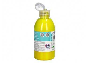 Pintura acrilica liderpapel bote de 250 ml amarillo