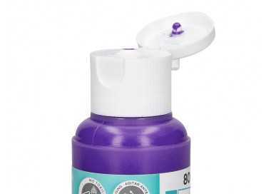 Pintura acrilica liderpapel bote de 80 ml violeta