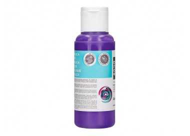 Pintura acrilica liderpapel bote de 80 ml violeta