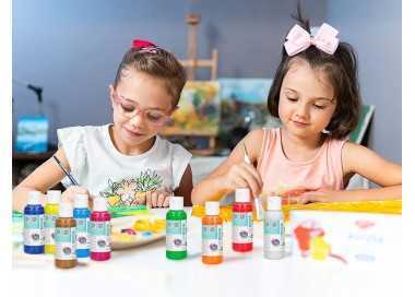 Pintura acrilica liderpapel bote de 80 ml violeta