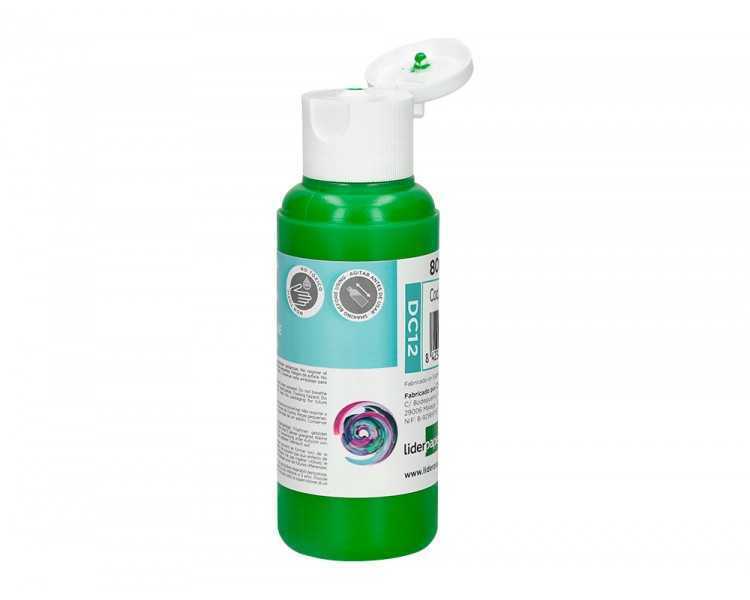 Pintura acrilica liderpapel bote de 80 ml verde