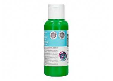 Pintura acrilica liderpapel bote de 80 ml verde