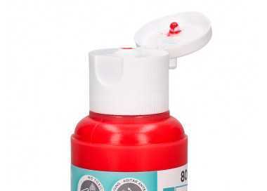 Pintura acrilica liderpapel bote de 80 ml rojo