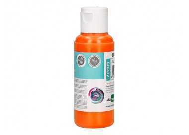 Pintura acrilica liderpapel bote de 80 ml naranja