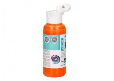 Pintura acrilica liderpapel bote de 80 ml naranja