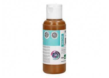 Pintura acrilica liderpapel bote de 80 ml marron