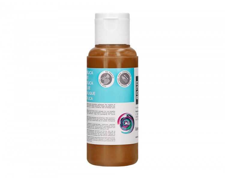 Pintura acrilica liderpapel bote de 80 ml marron