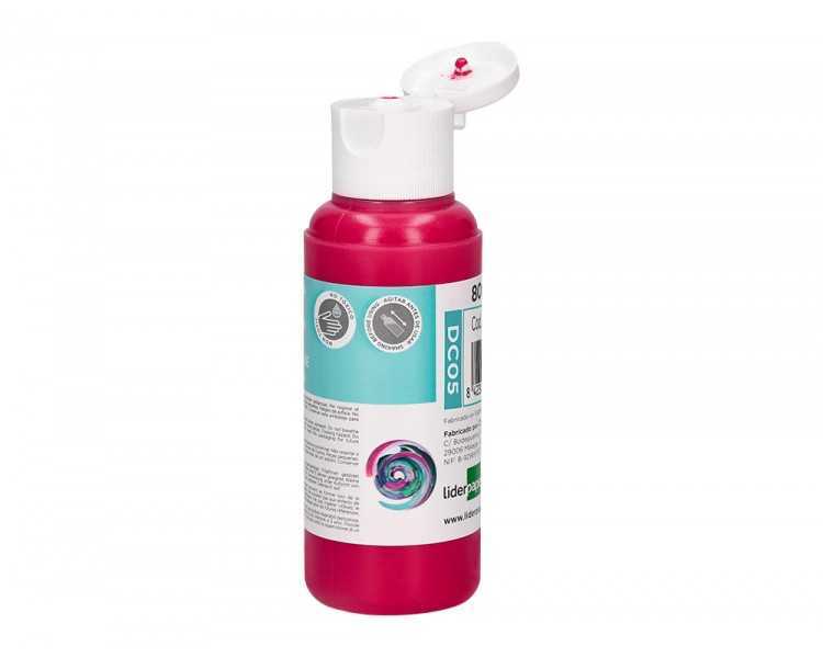 Pintura acrilica liderpapel bote de 80 ml magenta
