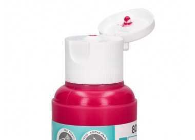 Pintura acrilica liderpapel bote de 80 ml magenta