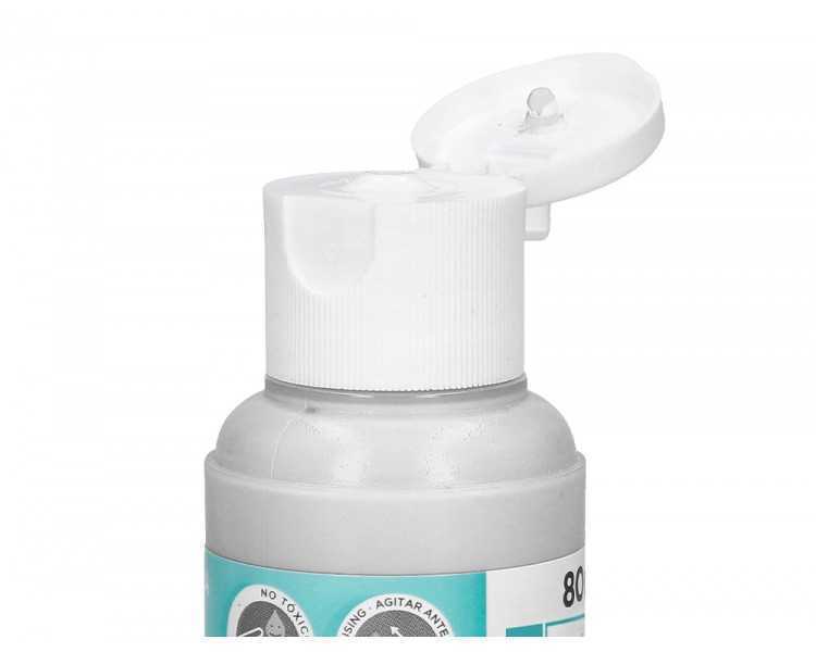 Pintura acrilica liderpapel bote de 80 ml blanco