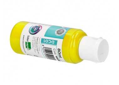 Pintura acrilica liderpapel bote de 80 ml amarillo