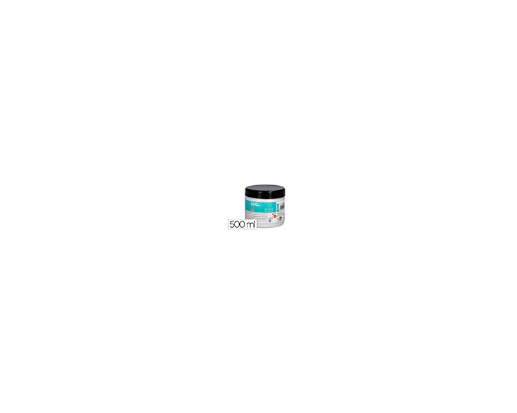 Pintura dedos liderpapel tarrina de 500 ml blanco