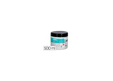 Pintura dedos liderpapel tarrina de 500 ml blanco