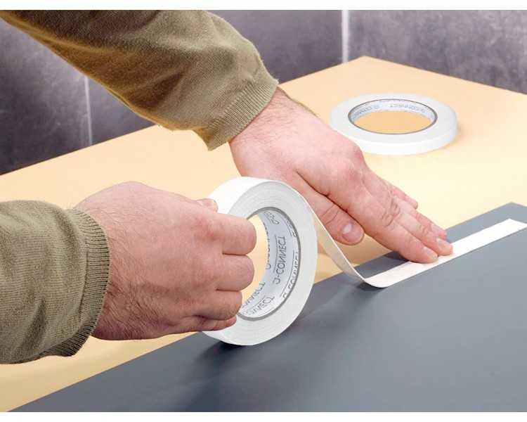 Cinta adhesiva q-connect doble cara 33 mt x 19 mm