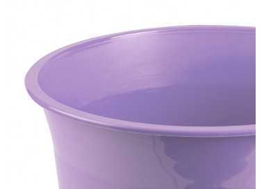Papelera plastico liderpapel lavanda opaco 13 litros 275x285 mm