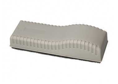 Borrador q-connect magnetico para pizarra blanca con recambio de fieltro reemplazable 15x5,5x4,5 cm