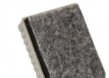Borrador q-connect magnetico para pizarra blanca con recambio de fieltro reemplazable 15x5,5x4,5 cm Borrador q-connect magnetico para pizarra blanca con recambio de fieltro reemplazable 15x5,5x4,5 cm