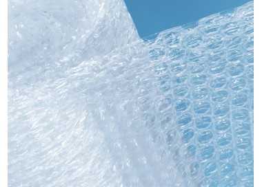 Plastico burbuja liderpapel ecouse 1.60x200m 30% de plastico reciclado