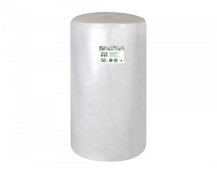 Plastico burbuja liderpapel ecouse 1.20x200m 30% de plastico reciclado