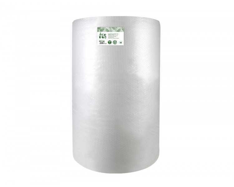Plastico burbuja liderpapel ecouse 1x200m 30% de plastico reciclado
