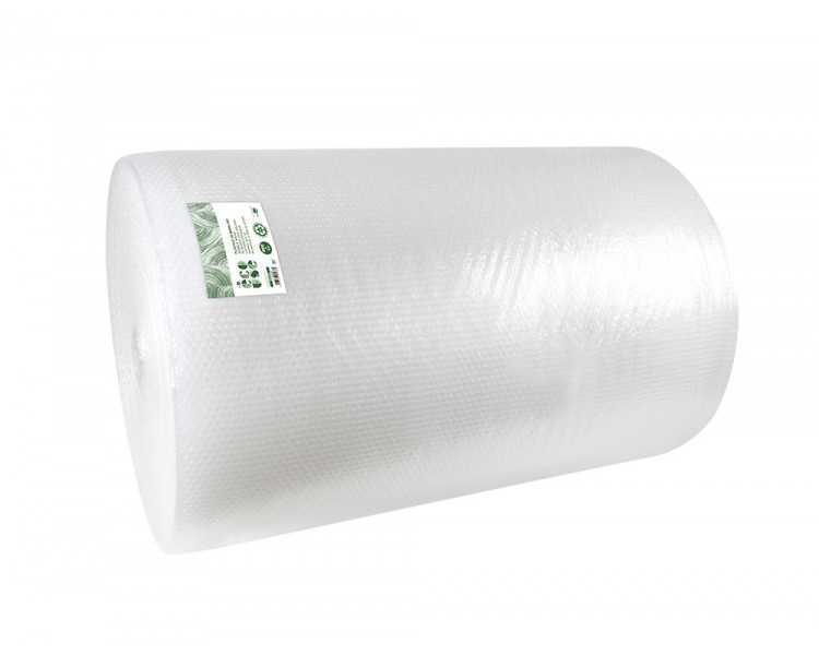 Plastico burbuja liderpapel ecouse 1x200m 30% de plastico reciclado