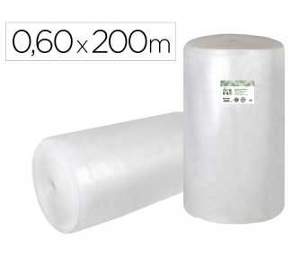 Plastico burbuja liderpapel ecouse 0.60x200m 30% de plastico reciclado
