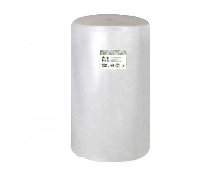 Plastico burbuja liderpapel ecouse 0.60x200m 30% de plastico reciclado