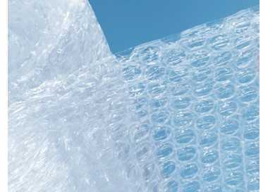Plastico burbuja liderpapel ecouse 0.60x200m 30% de plastico reciclado