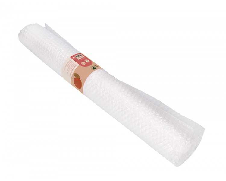 Plastico burbuja liderpapel ecouse 0.60x3m 30% de plastico reciclado