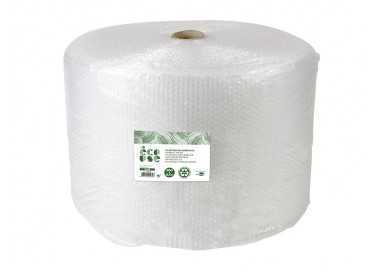Plastico burbuja liderpapel ecouse 0.40x200m 30% de plastico reciclado