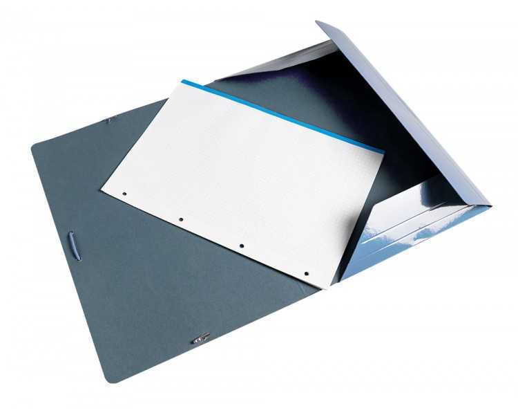 Carpeta liderpapel gomas folio 3 solapas carton plastificado colores pasteles surtidos