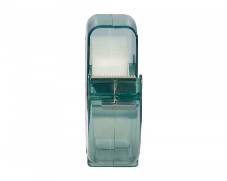 Miniportarrollo liderpapel ecouse 100% plastico reciclado para cinta de 33 mt x 19 mm