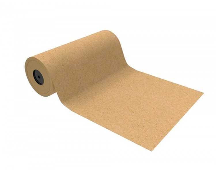 Papel de regalo basika kraft liso natural ancho 31 cm longitud 80 m