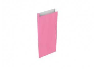 Sobre papel basika celulosa rosa con fuelle xs 120x250x30 mm paquete de 25 unidades