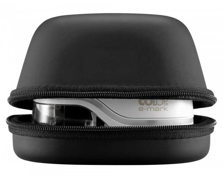 Funda protectora colop para impresora e-mark cierre cremallera color negro