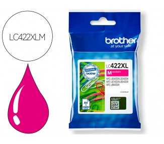 Ink-jet brother lc-422xlm magenta mfc-j5340dw / mfc-j5740dw / mfc-j6540dw / mfc-j6940dw 1500 paginas