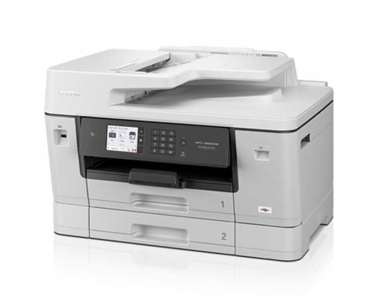 Equipo multifuncion brother mfcj6940dw profesional a4 / a3 color tinta 28ppm duplex tactil wifi bandejas 2x250 h