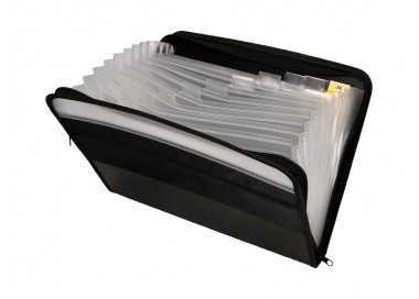 Carpeta liderpapel clasificador fuelle polipropileno a4 13 departamentos cierre