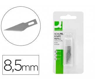 Repuesto cuter bisturi q-connect kf00289 blister de 5 unidades