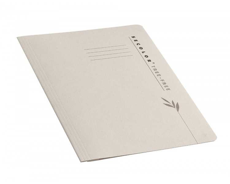 Subcarpeta cartulina tarifold pack de 10 color crema 100% ecologica 226 g/m2 din a4 con fastener