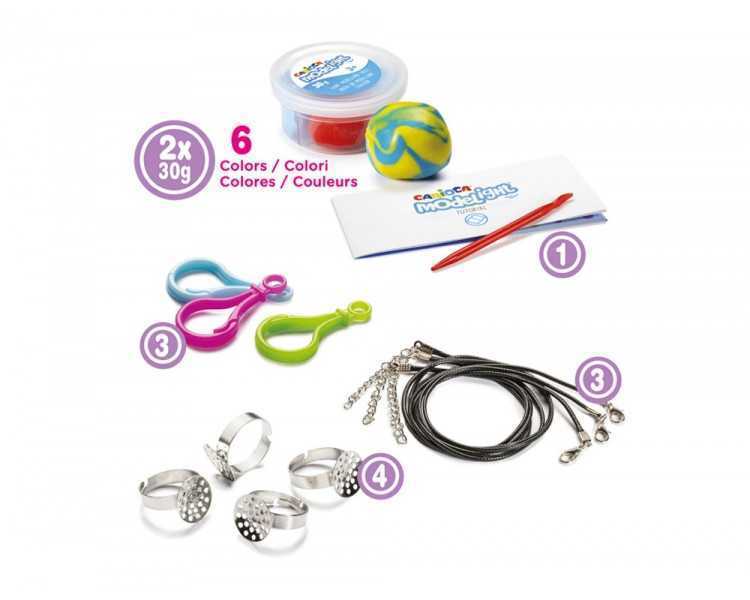 Pasta de modelar carioca modelight bijoux anillos