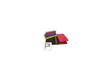 Carpeta de 4 anillas 40 mm saro carton forrado colores surtidos