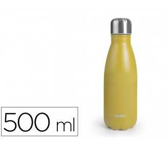 Botella portaliquidos ibili acero inoxidable termo color mango capacidad 500 ml