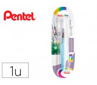 Pincel pentel xfrh-m rellenable agua redondo punta mediana